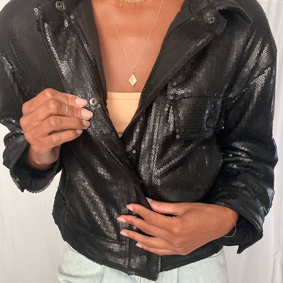 Sequin jacket - Picture 3 of 5
